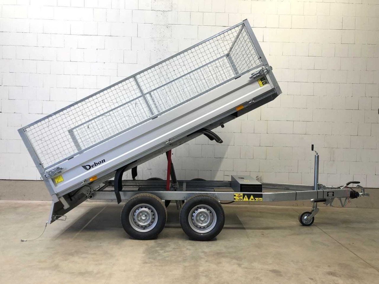 CHEVAL LIBERTE DEBON PW1.2E Lux E-Pumpe Gitter Rückwärtskipper - Remolque volquete: foto 1 CHEVAL LIBERTE DEBON PW1.2E Lux E-Pumpe Gitter Rückwärtskipper - Remolque volquete: foto 1