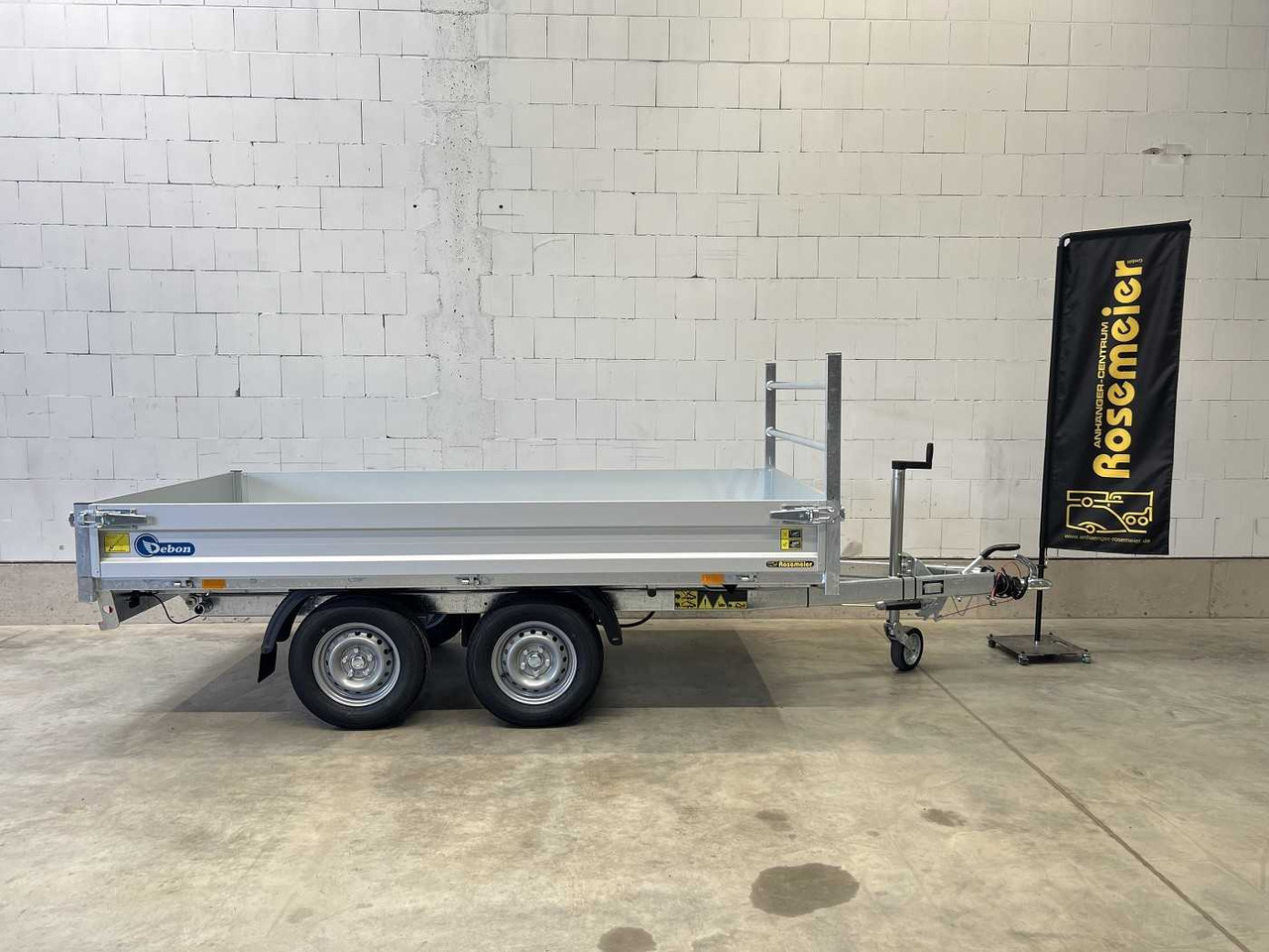 CHEVAL LIBERTE DEBON PW1.2E Lux E-Pumpe Rückwärtskipper - Remolque volquete: foto 5 CHEVAL LIBERTE DEBON PW1.2E Lux E-Pumpe Rückwärtskipper - Remolque volquete: foto 5