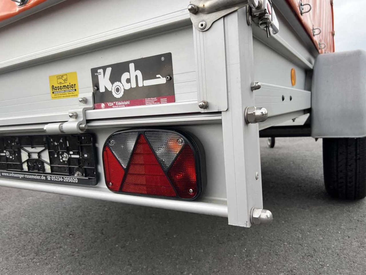 Leasing para KOCH U4 Plane Kastenanhänger ungebremst KOCH U4 Plane Kastenanhänger ungebremst: foto 9