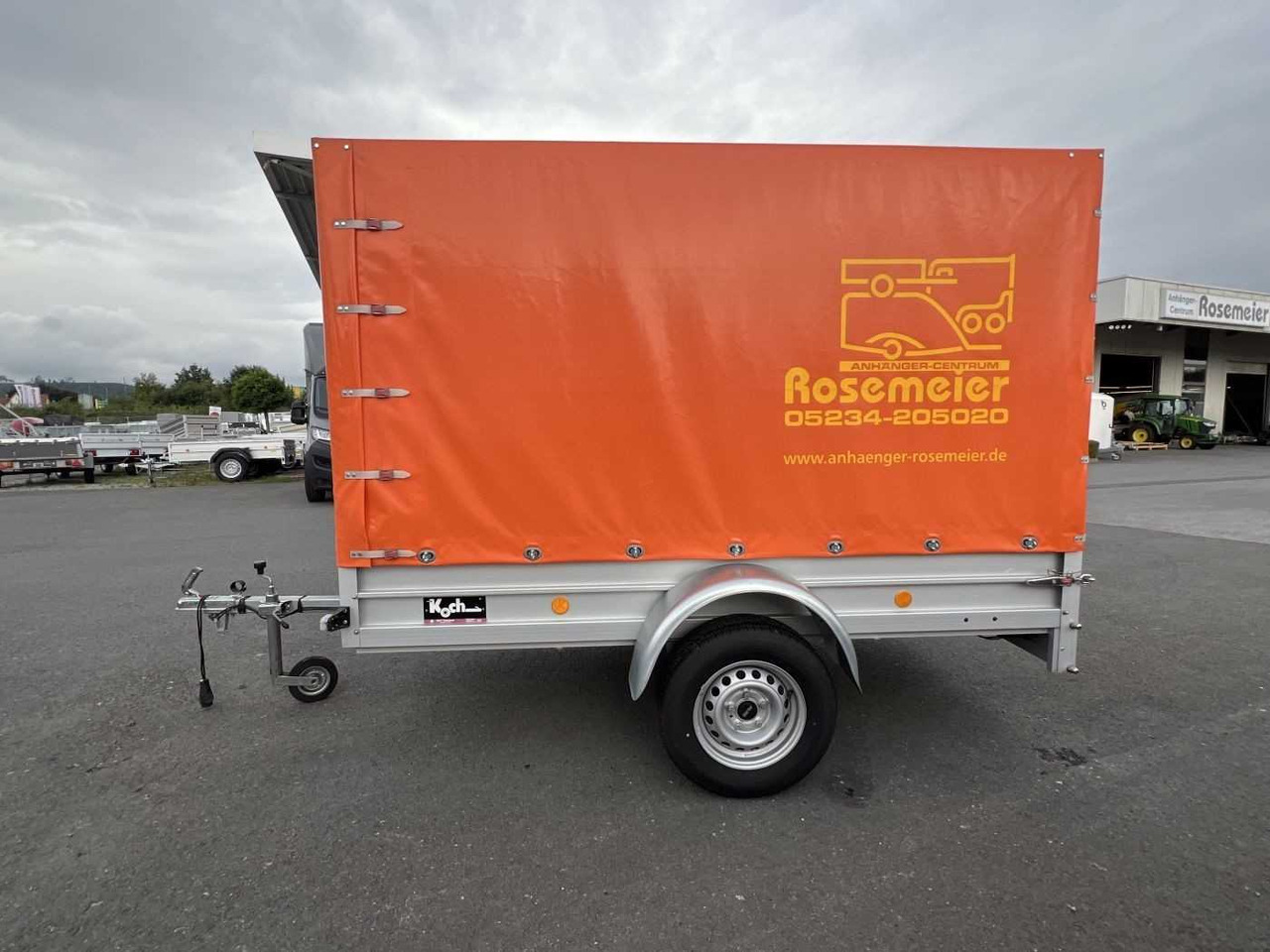 KOCH U4 Plane Kastenanhänger ungebremst - Remolque de coche: foto 4 KOCH U4 Plane Kastenanhänger ungebremst - Remolque de coche: foto 4