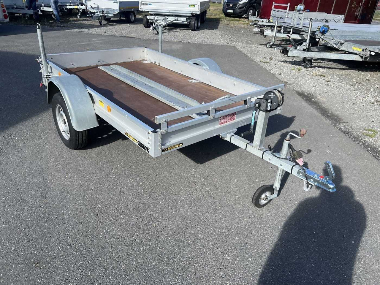 KOCH U750 N Kastenanhänger ungebremst - Remolque para moto: foto 1 KOCH U750 N Kastenanhänger ungebremst - Remolque para moto: foto 1