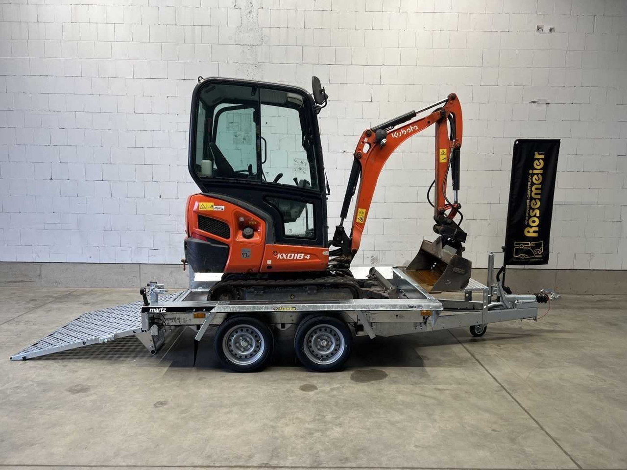 MARTZ BAU-3 300/2 S 3T Maschinentransporter - Remolque porta maquinaria: foto 2 MARTZ BAU-3 300/2 S 3T Maschinentransporter - Remolque porta maquinaria: foto 2