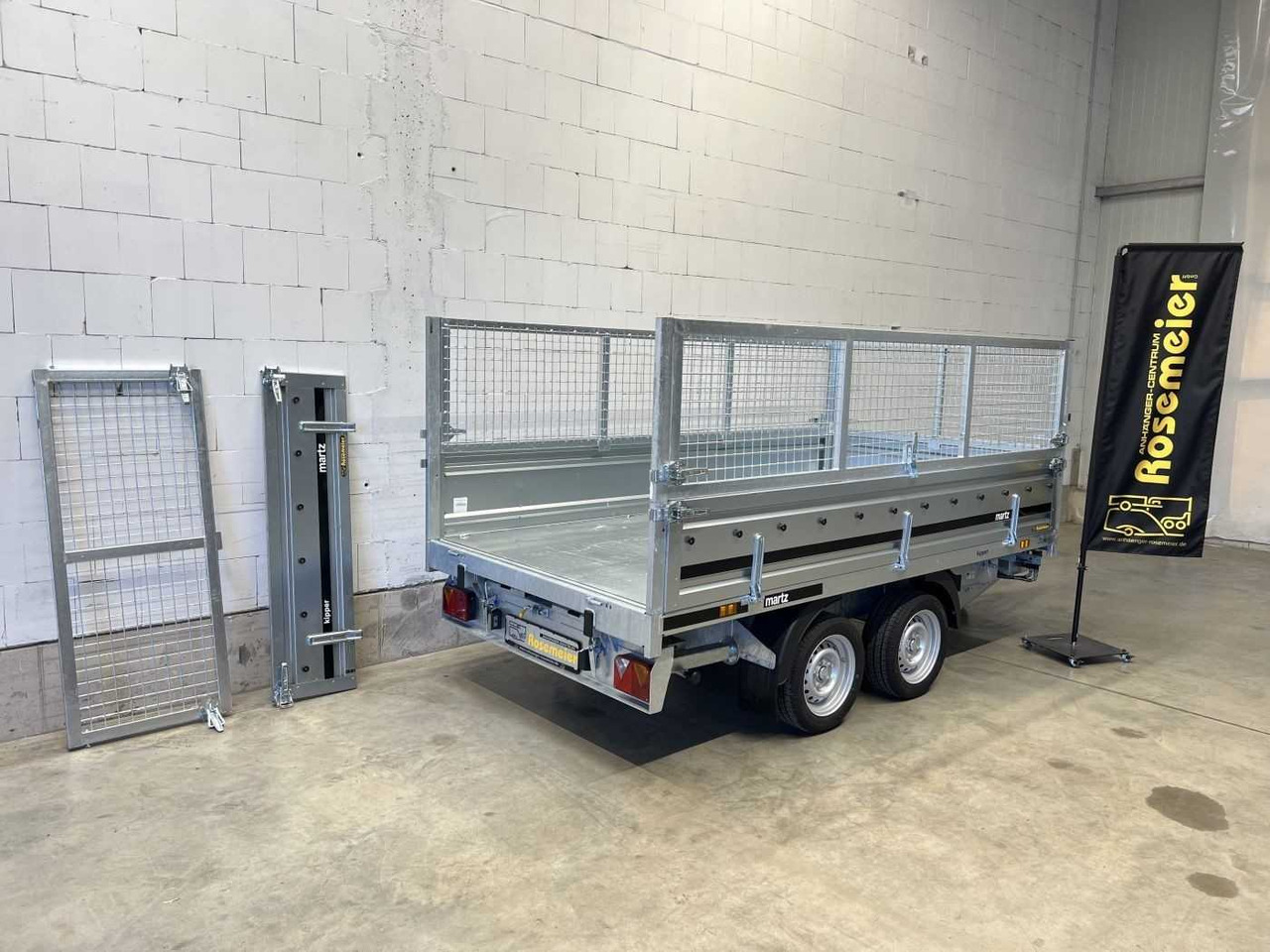 Remolque volquete nuevo MARTZ Kipper 300/2 C S 2,7T Gitter Dreiseitenkipper: foto 17 Remolque volquete nuevo MARTZ Kipper 300/2 C S 2,7T Gitter Dreiseitenkipper: foto 17