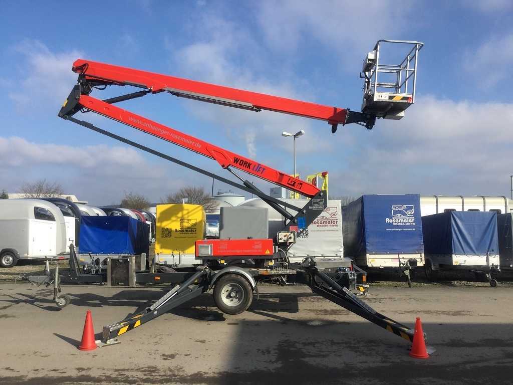 PAUS Lift GT 18A Sonderanhänger Mietgerät Maschinentransporter - Plataforma elevadora remolcable: foto 3 PAUS Lift GT 18A Sonderanhänger Mietgerät Maschinentransporter - Plataforma elevadora remolcable: foto 3