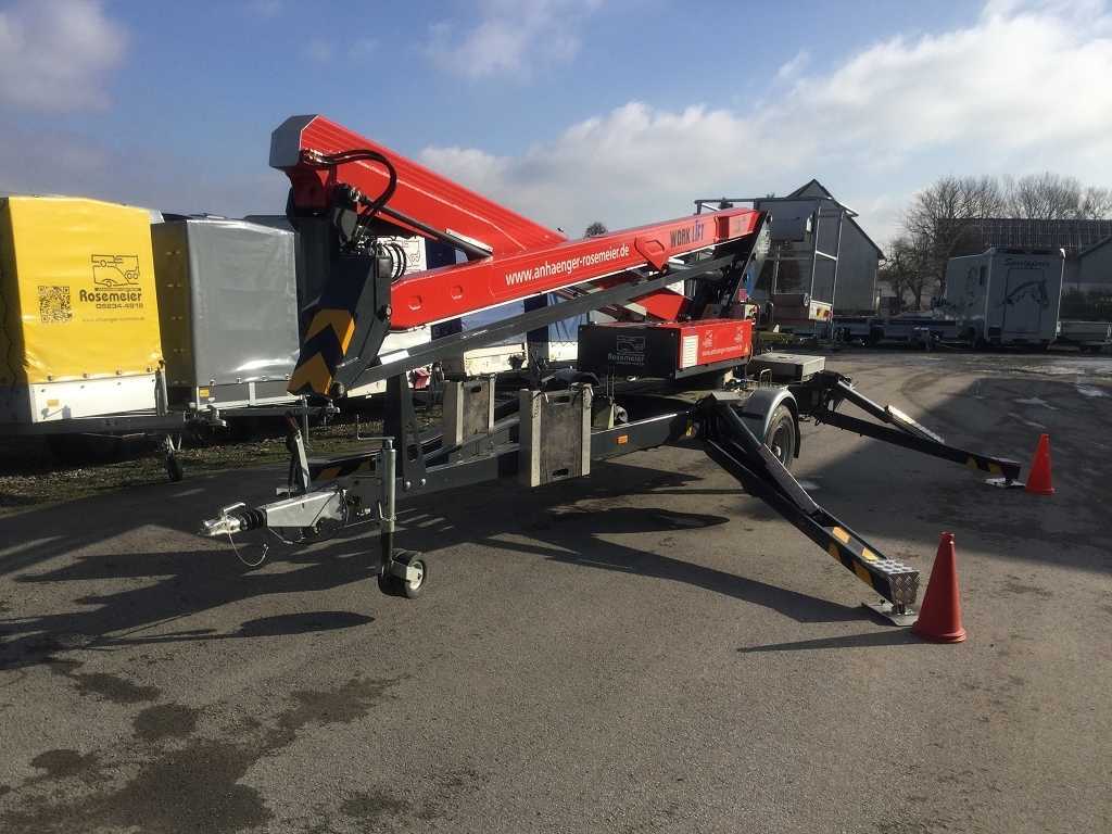 PAUS Lift GT 18A Sonderanhänger Mietgerät Maschinentransporter - Plataforma elevadora remolcable: foto 2 PAUS Lift GT 18A Sonderanhänger Mietgerät Maschinentransporter - Plataforma elevadora remolcable: foto 2
