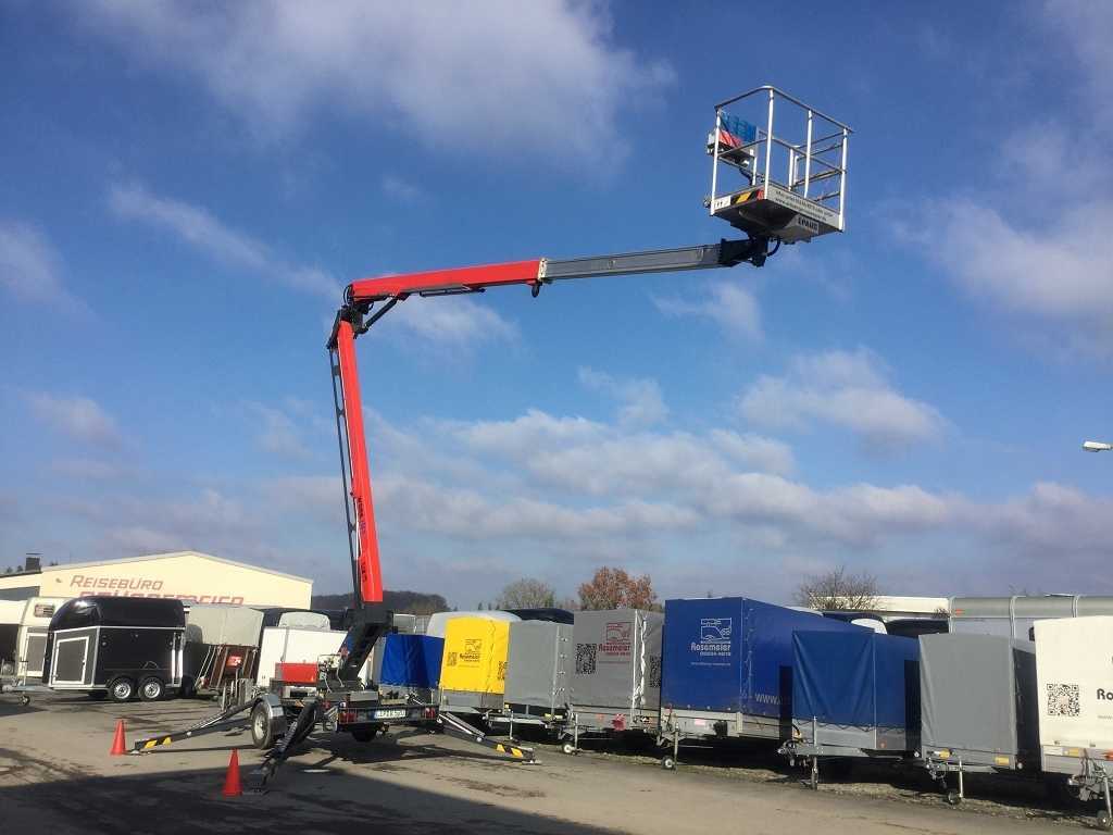 PAUS Lift GT 18A Sonderanhänger Mietgerät Maschinentransporter - Plataforma elevadora remolcable: foto 5 PAUS Lift GT 18A Sonderanhänger Mietgerät Maschinentransporter - Plataforma elevadora remolcable: foto 5