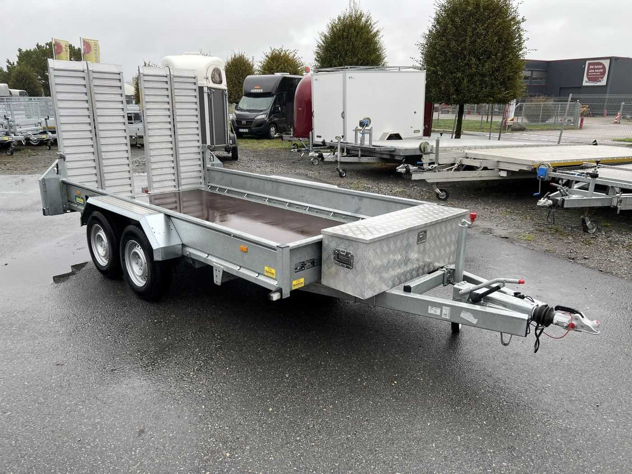 UNSINN UBA 3536-14-1800 4 Rampen Maschinentransporter - Remolque: foto 1 UNSINN UBA 3536-14-1800 4 Rampen Maschinentransporter - Remolque: foto 1