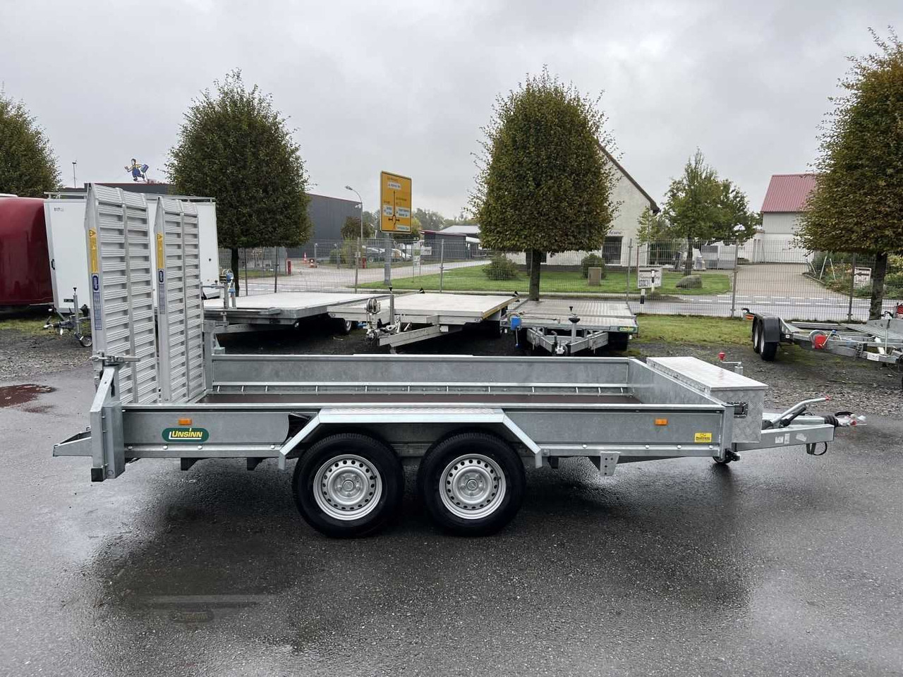UNSINN UBA 3536-14-1800 4 Rampen Maschinentransporter - Remolque: foto 2 UNSINN UBA 3536-14-1800 4 Rampen Maschinentransporter - Remolque: foto 2