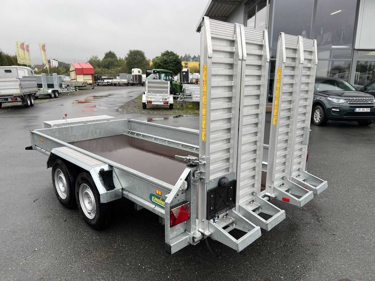 UNSINN UBA 3536-14-1800 4 Rampen Maschinentransporter - Remolque: foto 5 UNSINN UBA 3536-14-1800 4 Rampen Maschinentransporter - Remolque: foto 5