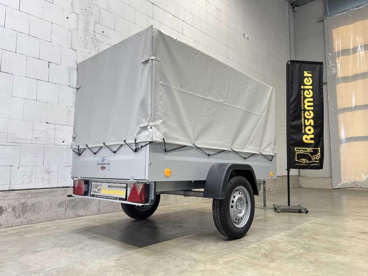 TPV TL-EU2 mit Plane Kastenanhänger ungebremst - Remolque de coche: foto 5 TPV TL-EU2 mit Plane Kastenanhänger ungebremst - Remolque de coche: foto 5