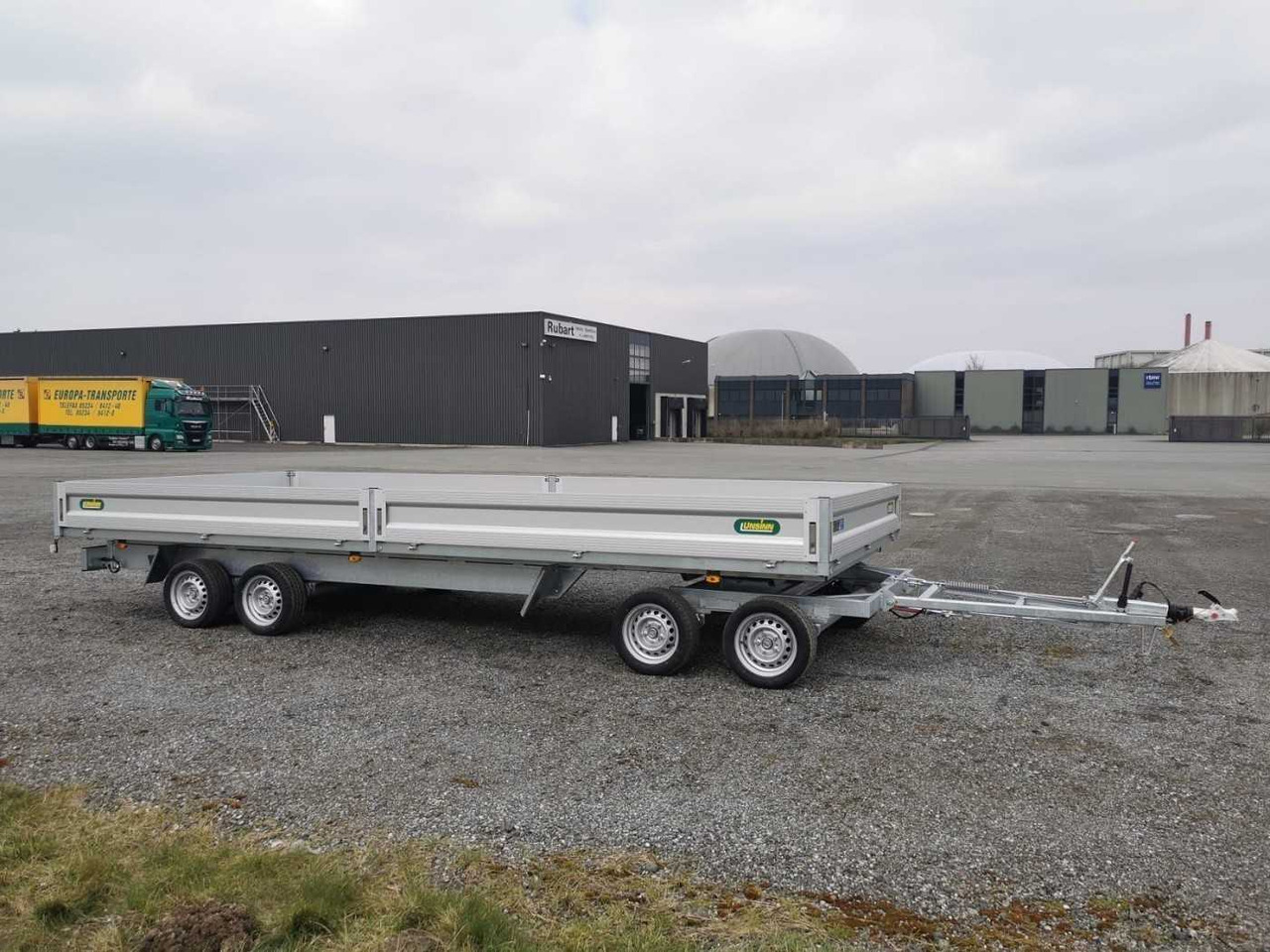 UNSINN UD-4 6024-35-13 Drehschemelanhänger - Remolque plataforma/ Caja abierta: foto 1 UNSINN UD-4 6024-35-13 Drehschemelanhänger - Remolque plataforma/ Caja abierta: foto 1