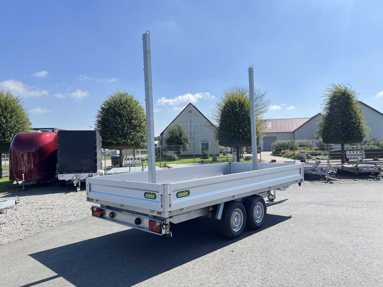 UNSINN ULM 4220-35-14 Langmaterialanhänger - Remolque plataforma/ Caja abierta: foto 2 UNSINN ULM 4220-35-14 Langmaterialanhänger - Remolque plataforma/ Caja abierta: foto 2