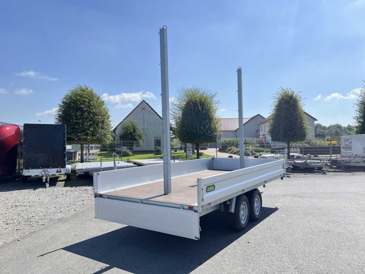 UNSINN ULM 4220-35-14 Langmaterialanhänger - Remolque plataforma/ Caja abierta: foto 3 UNSINN ULM 4220-35-14 Langmaterialanhänger - Remolque plataforma/ Caja abierta: foto 3