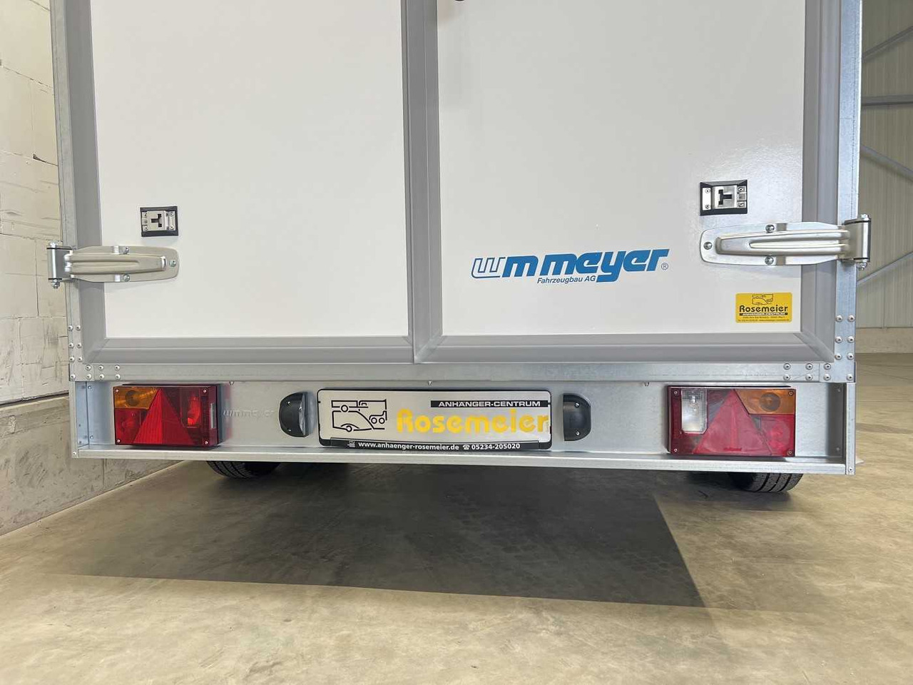 Remolque frigorífico nuevo WM MEYER AZKF 2730/155 m. WMK-4C Kühlanhänger: foto 18