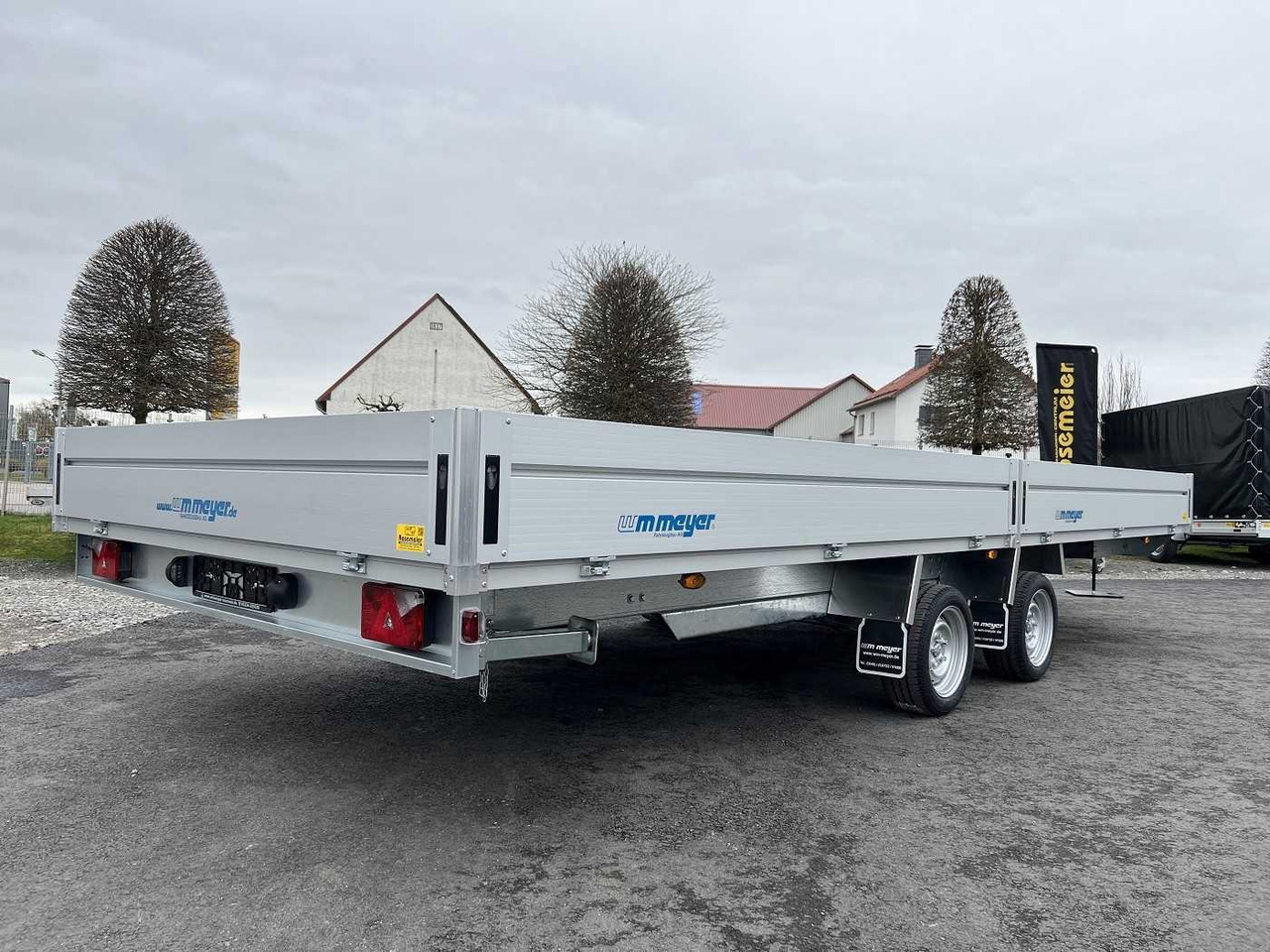WM MEYER HLC 3560/244 Ti Hochlader - Remolque plataforma/ Caja abierta: foto 3 WM MEYER HLC 3560/244 Ti Hochlader - Remolque plataforma/ Caja abierta: foto 3