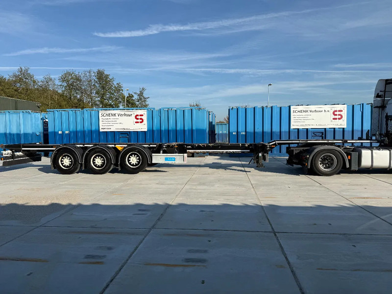 D-Tec Flexitrailer 3x Extandable / For all sizes container/tyres all 80%/Holland Trailer - Semirremolque portacontenedore/ Intercambiable: foto 2 D-Tec Flexitrailer 3x Extandable / For all sizes container/tyres all 80%/Holland Trailer - Semirremolque portacontenedore/ Intercambiable: foto 2