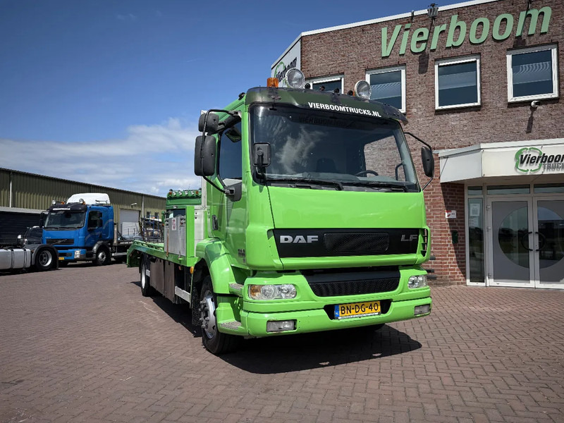 DAF LF 55 LF55-180 Machinetransporter / 6 cilinder / Manual / 7m / low kilometers - Camión portavehículos: foto 1 DAF LF 55 LF55-180 Machinetransporter / 6 cilinder / Manual / 7m / low kilometers - Camión portavehículos: foto 1