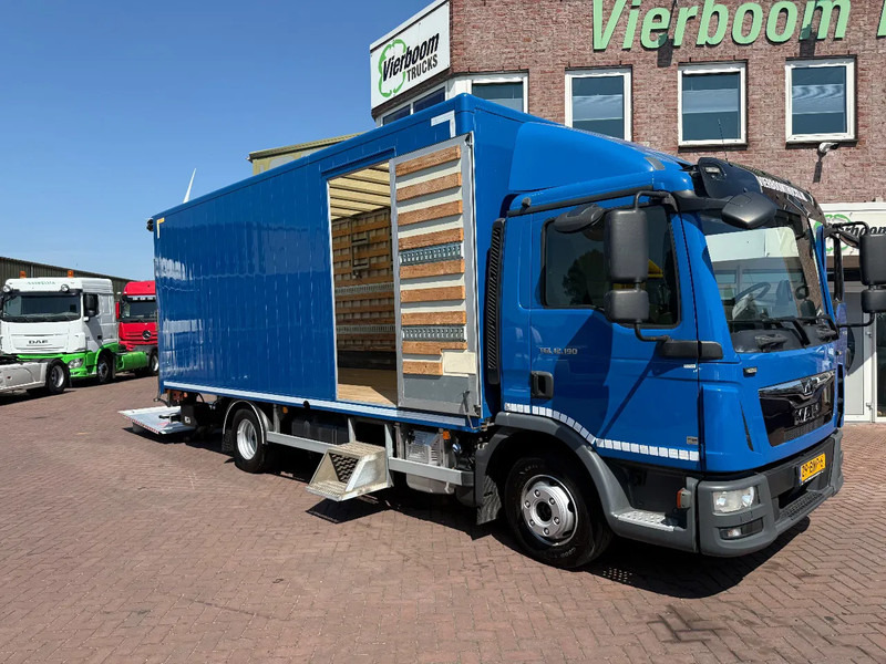 Camión caja cerrada MAN TGL TGL 12.190 BL Koffer mit Ladebordwand Top Zustand !!!!!!!!: foto 6