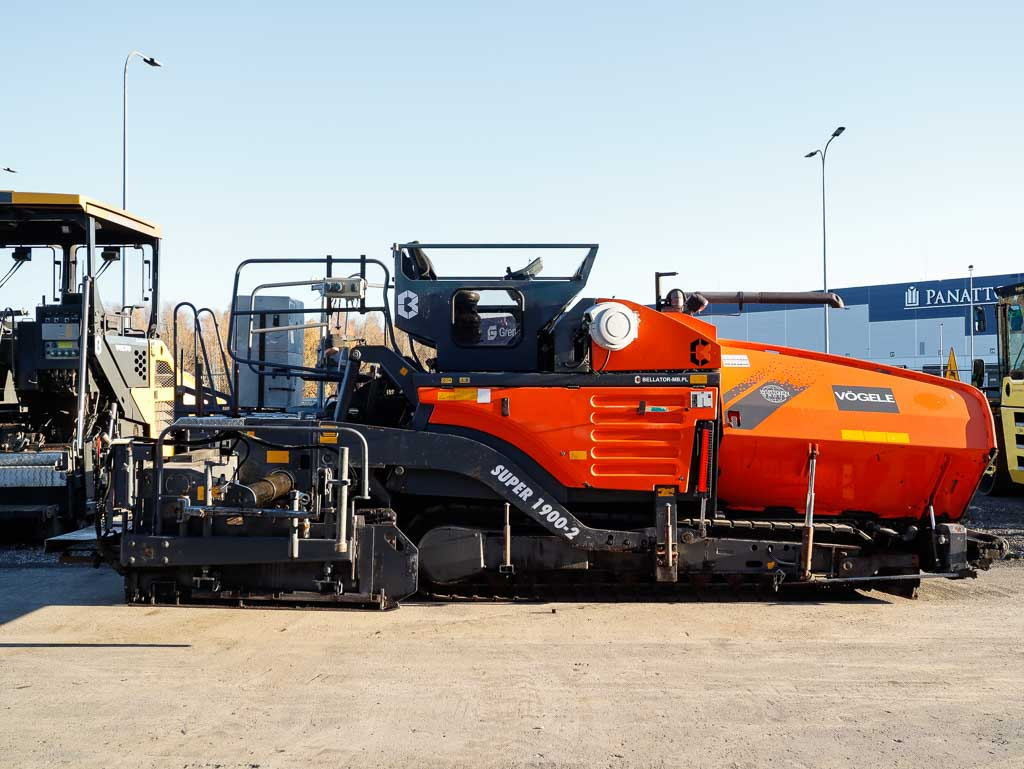 VÖGELE SUPER 1900-2 - Pavimentadora de asfalto: foto 5 VÖGELE SUPER 1900-2 - Pavimentadora de asfalto: foto 5