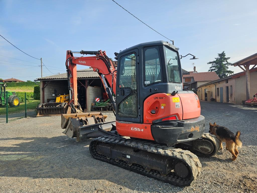 KUBOTA U 55 -4 - Miniexcavadora: foto 2 KUBOTA U 55 -4 - Miniexcavadora: foto 2