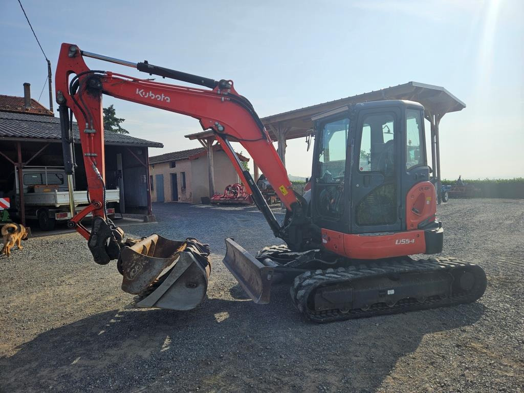 KUBOTA U 55 -4 - Miniexcavadora: foto 1 KUBOTA U 55 -4 - Miniexcavadora: foto 1