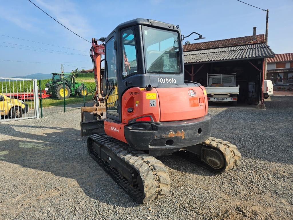 KUBOTA U 55 -4 - Miniexcavadora: foto 4 KUBOTA U 55 -4 - Miniexcavadora: foto 4