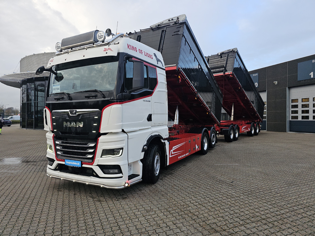 MAN TGX 26.580 Hængertræk - Camión volquete: foto 1 MAN TGX 26.580 Hængertræk - Camión volquete: foto 1
