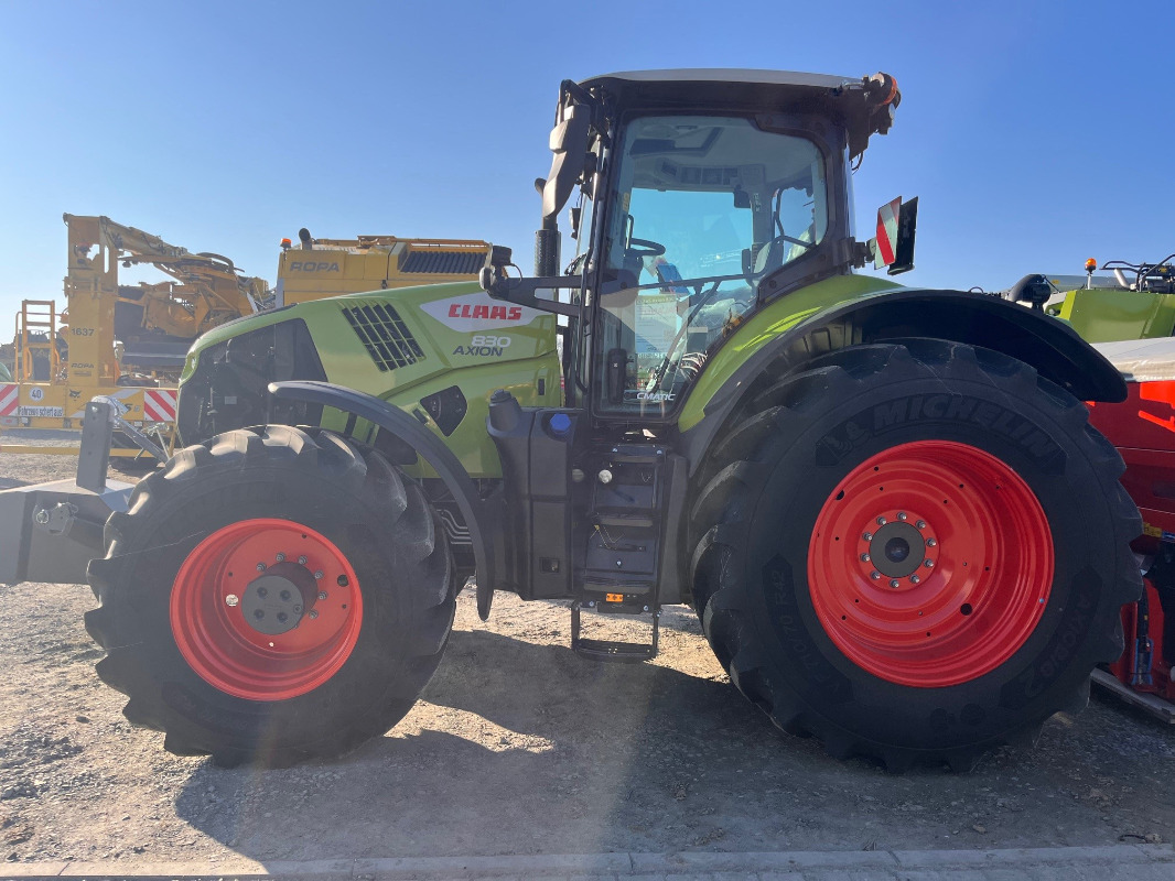 CLAAS Axion 830 CMATIC - Tractor: foto 1 CLAAS Axion 830 CMATIC - Tractor: foto 1