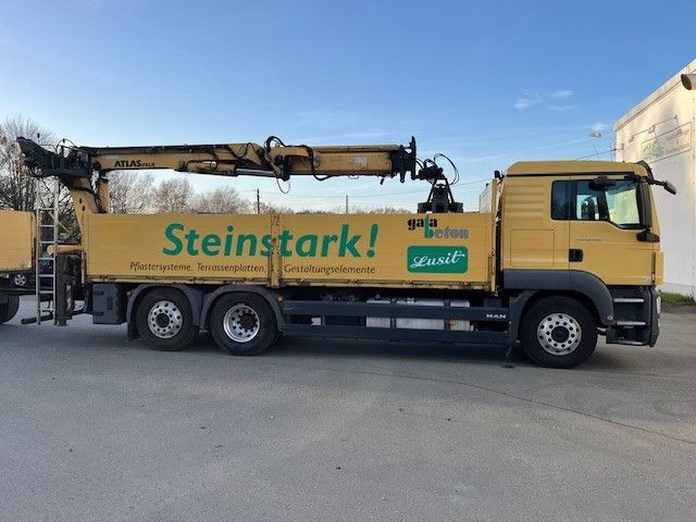 Camión caja abierta, Camión grúa MAN TGS 26.400 Baustoff LKW mit Ladekran Atlas 210.2 MAN TGS 26.400 Baustoff LKW mit Ladekran Atlas 210.2: foto 12 Camión caja abierta, Camión grúa MAN TGS 26.400 Baustoff LKW mit Ladekran Atlas 210.2 MAN TGS 26.400 Baustoff LKW mit Ladekran Atlas 210.2: foto 12