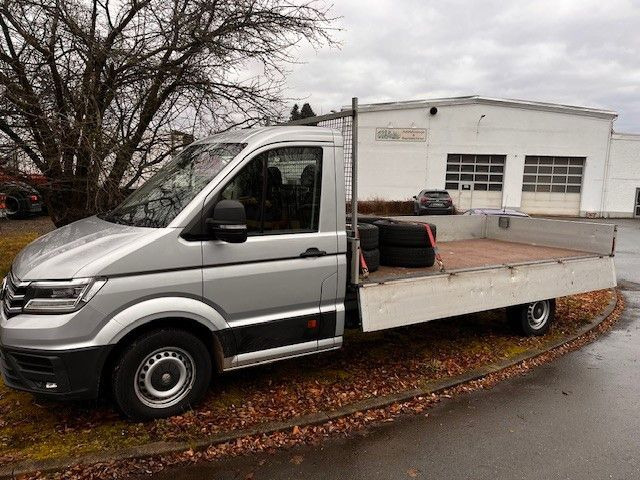 Furgoneta caja abierta Volkswagen Crafter Pritsche Pritsche 35 Trendline lang RWD: foto 17