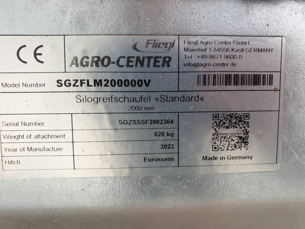 Fliegl SILOGREIFSCHAUFEL - Cargador frontal para tractor: foto 5 Fliegl SILOGREIFSCHAUFEL - Cargador frontal para tractor: foto 5
