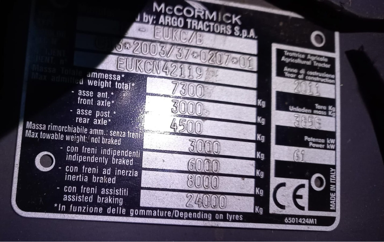 Tractor McCormick T 90: foto 13