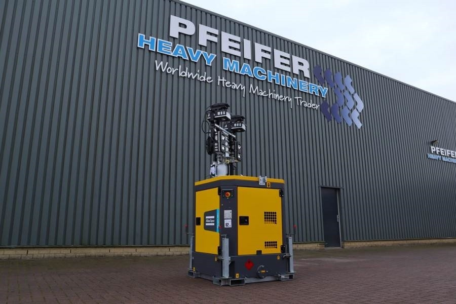 Torre de iluminación Atlas Copco Hilight B6+ KD Valid inspection, *Guarantee! Max B: foto 1
