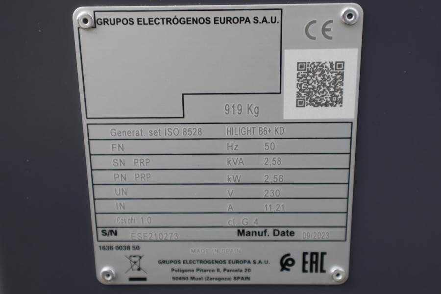 Atlas Copco Hilight B6+ KD Valid inspection, *Guarantee! Max B - Torre de iluminación: foto 5 Atlas Copco Hilight B6+ KD Valid inspection, *Guarantee! Max B - Torre de iluminación: foto 5