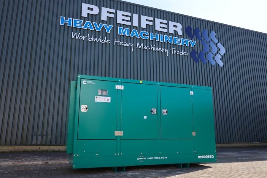 Cummins C220D5EQ Declaration of Conformity, Diesel, 220kVA - Generador industriale: foto 1 Cummins C220D5EQ Declaration of Conformity, Diesel, 220kVA - Generador industriale: foto 1