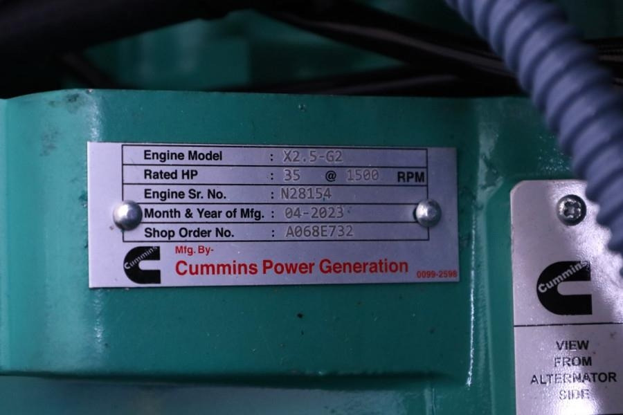 Cummins C22D5Q Declaration of Conformity, Diesel, 22kVA, A - Generador industriale: foto 5 Cummins C22D5Q Declaration of Conformity, Diesel, 22kVA, A - Generador industriale: foto 5