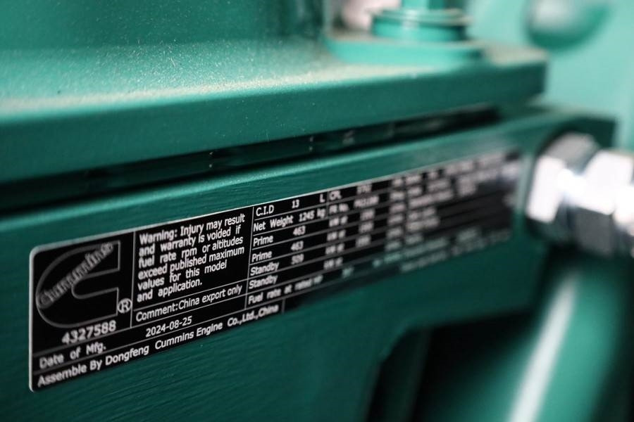 Cummins C550D5Q Declaration of Conformity, Diesel, 550kVA, - Generador industriale: foto 5 Cummins C550D5Q Declaration of Conformity, Diesel, 550kVA, - Generador industriale: foto 5