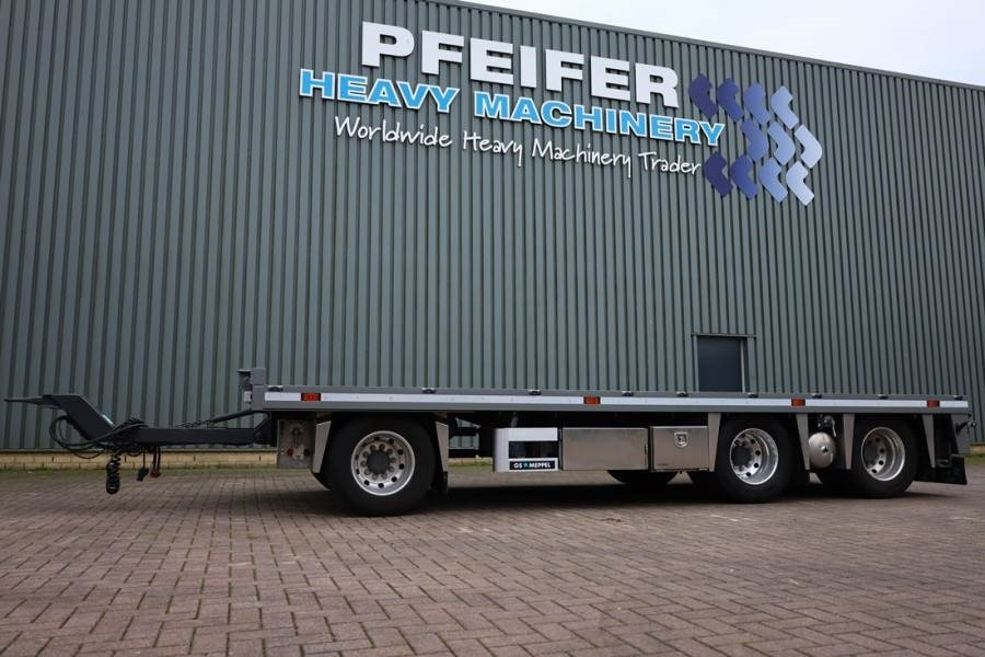 Semirremolque plataforma/ Caja abierta GS MEPPEL AV-2800L Valid inspection, *Guarantee! Dutc: foto 1