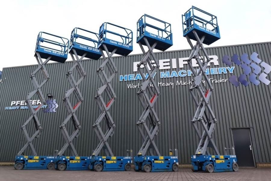 Genie GS1932 E-Drive Several In Stock, 8m Working Height - Plataforma de tijeras: foto 2 Genie GS1932 E-Drive Several In Stock, 8m Working Height - Plataforma de tijeras: foto 2