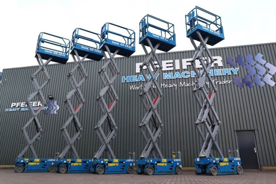 Genie GS1932 E-Drive Several In Stock, 8m Working Height - Plataforma de tijeras: foto 2 Genie GS1932 E-Drive Several In Stock, 8m Working Height - Plataforma de tijeras: foto 2