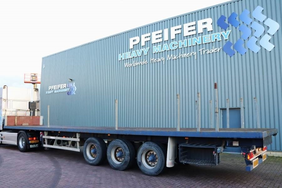 Groenewegen DRO-12-27 3 Axle Trailer, 32t Capacity, BPW Axles - Semirremolque plataforma/ Caja abierta: foto 4 Groenewegen DRO-12-27 3 Axle Trailer, 32t Capacity, BPW Axles - Semirremolque plataforma/ Caja abierta: foto 4