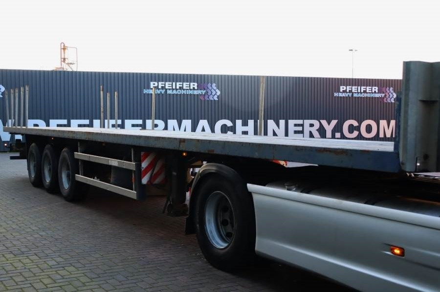 Groenewegen DRO-12-27 3 Axle Trailer, 32t Capacity, BPW Axles - Semirremolque plataforma/ Caja abierta: foto 2 Groenewegen DRO-12-27 3 Axle Trailer, 32t Capacity, BPW Axles - Semirremolque plataforma/ Caja abierta: foto 2
