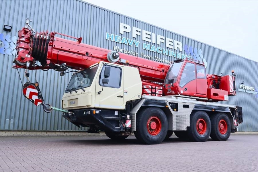 Grove GMK3060 Diesel, 6x6x6 Drive, 60t Capacity, 43m Mai - Grúa todo terreno: foto 1 Grove GMK3060 Diesel, 6x6x6 Drive, 60t Capacity, 43m Mai - Grúa todo terreno: foto 1
