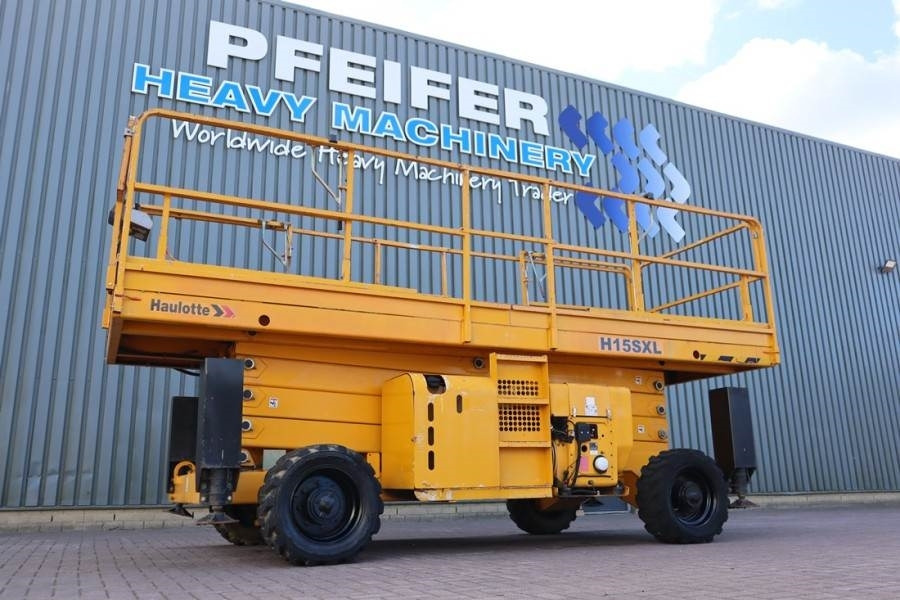Haulotte H15SXL Diesel, 4x4 Drive, 15m Working Height, 500k - Plataforma de tijeras: foto 1 Haulotte H15SXL Diesel, 4x4 Drive, 15m Working Height, 500k - Plataforma de tijeras: foto 1