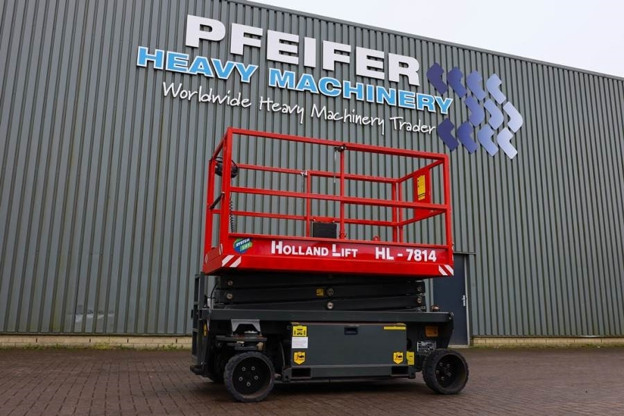 Holland Lift Ecostar HL-7814 Electric, 10m Working Height, 450k - Plataforma de tijeras: foto 1 Holland Lift Ecostar HL-7814 Electric, 10m Working Height, 450k - Plataforma de tijeras: foto 1