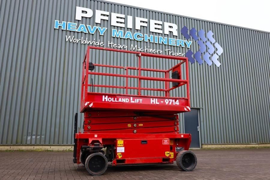 Holland Lift Ecostar HL-9714 Electric, 12m Working Height, 325k - Plataforma de tijeras: foto 1 Holland Lift Ecostar HL-9714 Electric, 12m Working Height, 325k - Plataforma de tijeras: foto 1