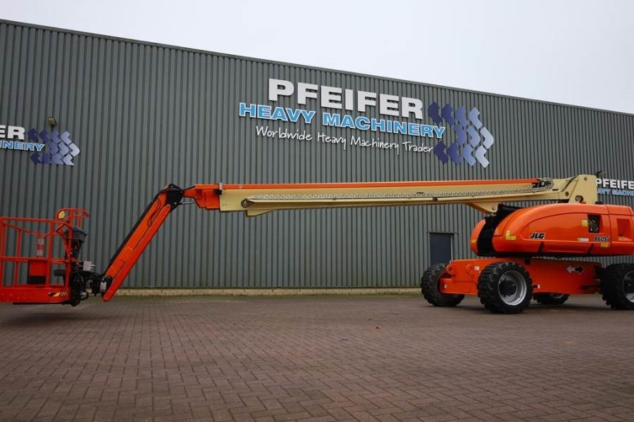 JLG 860SJ Valid Inspection, Diesel, 4x4 Drive, 28.2m W - Plataforma telescopica: foto 1 JLG 860SJ Valid Inspection, Diesel, 4x4 Drive, 28.2m W - Plataforma telescopica: foto 1