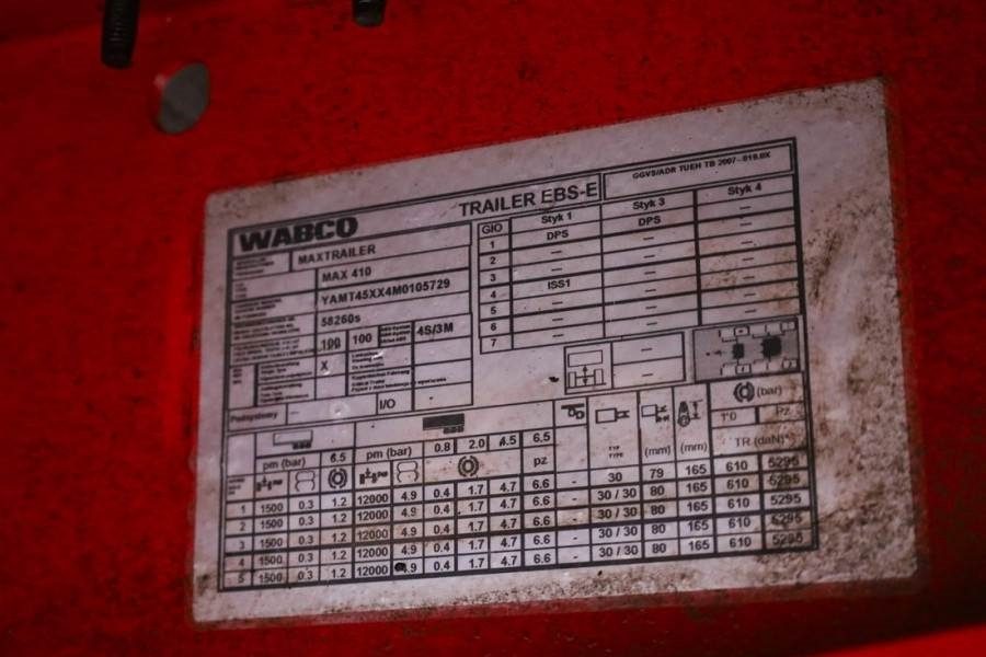 Semirremolque plataforma/ Caja abierta MAX Trailer MAX410 The MAX410 with hydro-mechanical" steering: foto 6 Semirremolque plataforma/ Caja abierta MAX Trailer MAX410 The MAX410 with hydro-mechanical" steering: foto 6