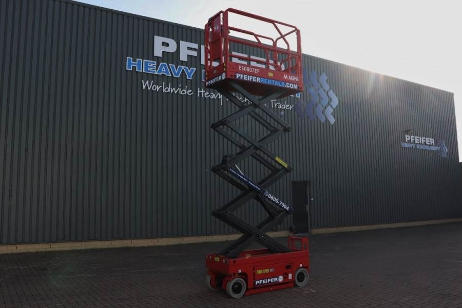 Plataforma de tijeras Magni ES0807EP New And Available Directly From Stock, El: foto 15 Plataforma de tijeras Magni ES0807EP New And Available Directly From Stock, El: foto 15