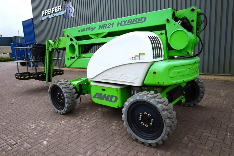 Plataforma articulada Niftylift HR21 HYBRIDE Hybrid, 4x4 Drive, 21m Working Height: foto 8